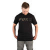 Fox Fox Black/camo Chest Print T-shirt