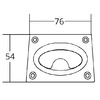 Marine Town Alzapagliolo Inox 316 Mm.76x54