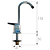 Matromarine Chromed Brass Tap