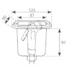 Nuova Rade Pvc Shower Box