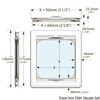 Rideau Occultant Et Moustiquaire Oceanair Dometic Skyscreen Roller Encastré - Installé Encastré Et Affleurant Sur Celino