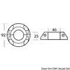 Osculati Ring For Sail Drive Volvo Leg With Max-prop Propeller
