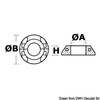 Osculati Ring For Volvo Sail Drive Leg With Max-prop Propeller