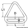 Osculati Anillo Triangular Con Barra Para Zerli