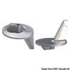 Osculati Anode For Legs With 50/140 Hp Stainless Steel Propellers