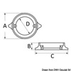 Geküsste Anode von Volvo Penta Duo Prop