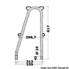 Osculati Bougeoir Double pour Bases Internes