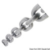 Osculati Hot-dip Galvanized Calibrated Chain - High Strength Type