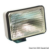 Osculati Sealed Beam Watertight Light With Watertight Halogen Optic Bulb