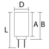 Osculati Ampoule LED SMD Socket G4 pour projecteurs