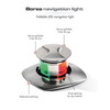Osculati Borea einziehbare LED-Navigationslichter, für Rümpfe bis zu 20 m