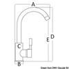 Osculati Ceramic Swivelling Mixer Unit For Kitchen Sinks