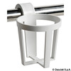 Osculati Plastic Universal Glass Holder For Snap-in Mounting On Pulpits And Handrails