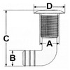 Osculati 90° Elbow Skin Fitting