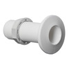 Osculati White Plastic Threaded Skin Fittings