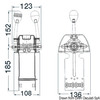 Osculati Control Box Suitable For Controlling One Engine