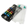 Osculati Fuse Holder Box With Transparent Snap Covermade Of Polycarbonate