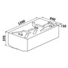 Osculati Crosslinked Polyethylene Fuel Tanks For Petrol