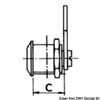 Osculati Serratura A Cylindro Con Chiave Yale