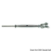 Osculati Rigging Screws With Articulated Jaw And Press-fitting Terminal