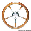 Osculati Steering Wheels With Mahogany Polyurethane Lacquered Crown