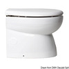 Osculati Faired Electric Toilet Unit With White Porcelain Bowl