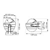 Compás Plastimo Offshore 75 con soporte