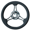 Savoretti Black T22 Steering Wheel Mm.350