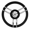 Savoretti Black T27 Steering Wheel Diam.  Mm.350