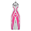 Seac Pinne F1 Sling Strap Bianco-rosa