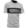 Sensas T Shirt Club Bicolor Black Grey