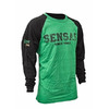 Sensas T-Shirt Manica Lunga Green e Black