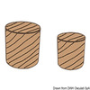 Arc Teak Wood Plugs