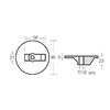 Tecnoseal Anode For Mercury Engine