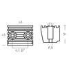 Tecnoseal Cube For Dpx/sx/dp-s Leg