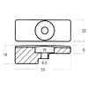 Tecnoseal Small Plate For Df Engine 60/140 Hp