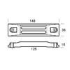 Tecnoseal Plate For 25/50 Hp Engine