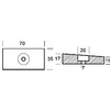 Tecnoseal Plate For 75/225 Hp Engine