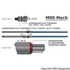 Ultraflex Mach M90 Cable