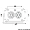 Kit de cloison Ultraflex pour tuyau hydraulique double étanche